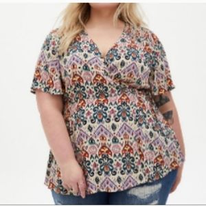 Torrid wrap top